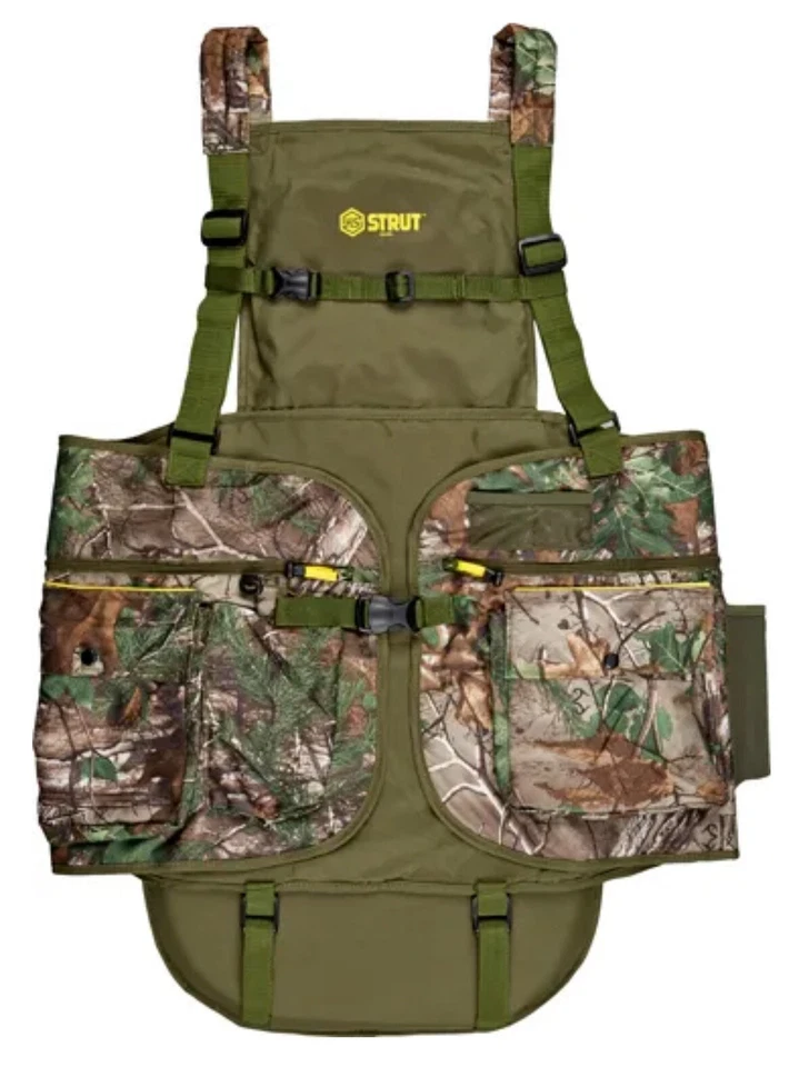 H.S. Strut Men's Deluxe Turkey Vest 2XL/3XL Xtra Green - Image 1 of 1