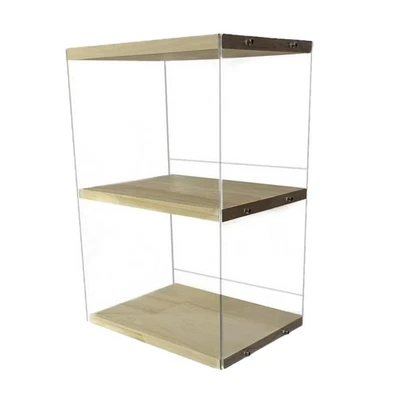 Tabletop Vinyl Record Storage Holder Album Storage Box for Photo CD Picture - Image 1 of 4