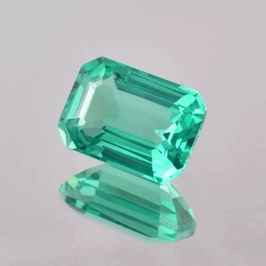 Shining Green Colombian Emerald Natural Radiant Cut Loose Gemstone EGL Certified - Picture 1 of 5
