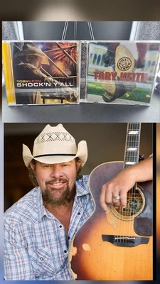 Лот из 2 компакт-дисков Тоби Кита: Shock'n Y'all & Pull Chain отличное состояние  - Изображение 1 из 4