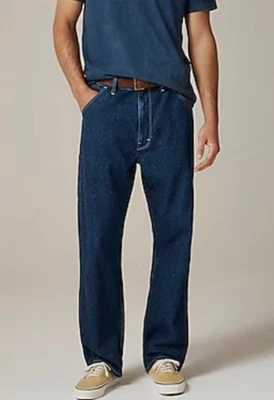 J Crew Men's Wallace & Barnes Blue Denim Jeans - Size 32 - Image 1 of 4