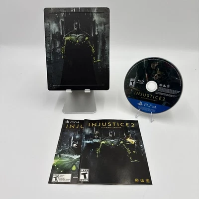 Injustice 2: Ultimate Edition (Sony PlayStation 4) PS4 Steelbook Only Read Desc - Image 1 of 4