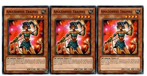 Yugioh - 3X aprendiz de Amazoness - común - ilimitado - DREV-EN031 - casi como nuevo - Imagen 1 de 1