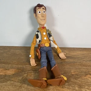 Toy Story Thinkway Woody Lots of Laughs Figure Doll 2011 Pull String 15” Disney - Picture 1 of 24