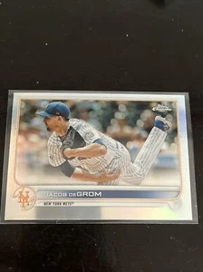 2022 Topps Chrome Refractor #125 Jacob deGrom - New York Mets - Picture 1 of 2