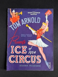 Tom Arnold's Ice Circus of 1954 Souvenir Programme at Sports Stadium Brighton - Picture 1 of 5