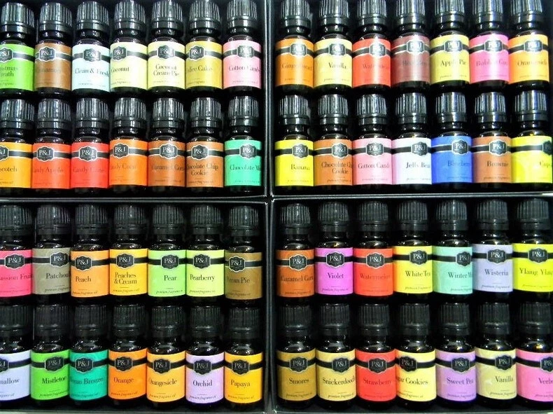 10mL P&J Trading Fragrance Oil Essential Scent Candle Soap Incense Slime  U PICK - Image 1 of 1