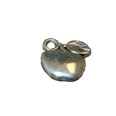 Colgante con dije de fruta de manzana plata tibetana J1051 Foto 1 de 4