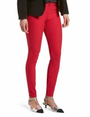 NUEVO CON ETIQUETAS Leggings/Jeggings Tono Para Mujer Rojo Profundo Elastizado Cintura Elástica Talla XS $44.00 Foto 1 de 3