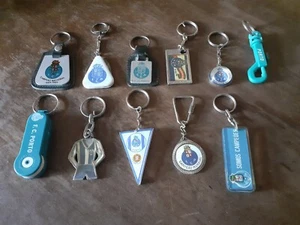 Soccer vintage keyrings/keychais lot x11 Futebol Clube do Porto football collect - Picture 1 of 7