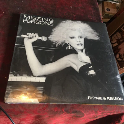 MISSING PERSONS - RHYME & REASON - VINYL LP - SEALED MINT 1984 1ST PRE PIC COV - Image 1 of 2