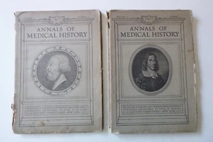 1917 Annals of Medical History, Volume I, #s 1-4 (paperbacks) - Picture 1 of 6