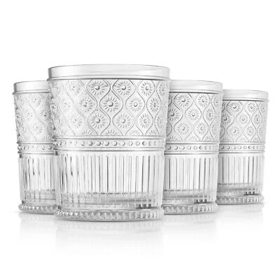 Juego de vasos de whisky de acrílico elegantes vasos de plástico Lowball Roc... Foto 1 de 4