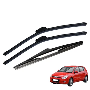 Hyundai i30 Hatchback (2007-2011) Front & Rear Wiper Blades 24"+18"+12'' Wipers - Picture 1 of 1