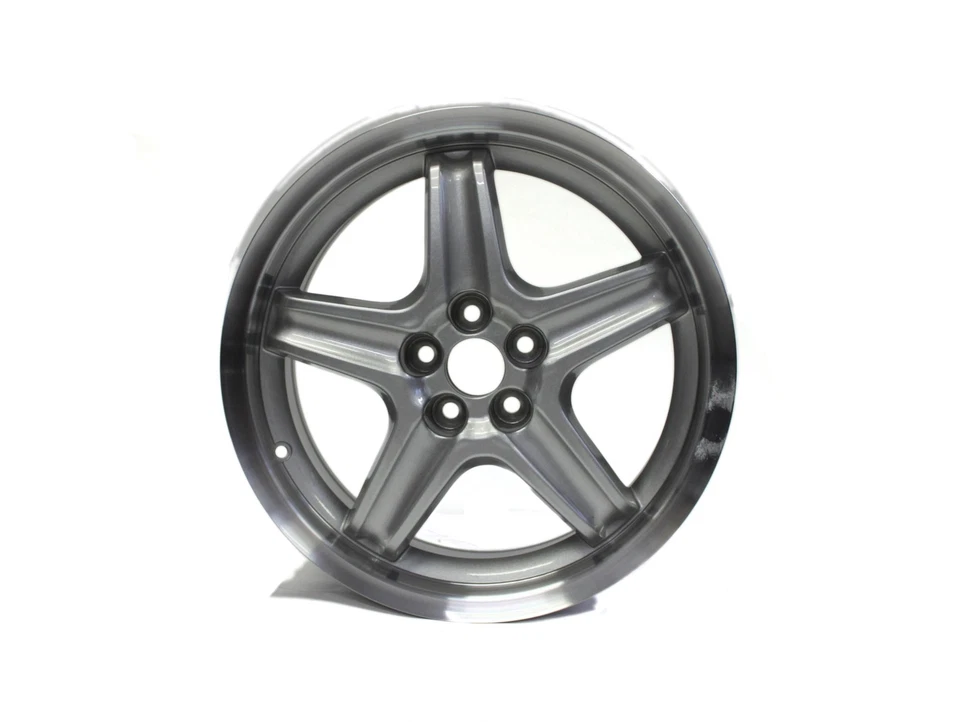 Dodge Stratus 17" Wheel Silver Machined Factory OEM 2174 2002-2005 - Image 1 of 4