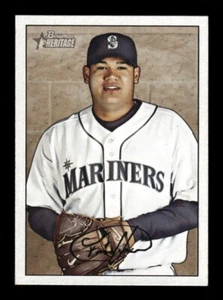 2007 BOWMAN HERITAGE #199 FELIX HERNANDEZ - Picture 1 of 2