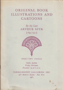 PB ARTHUR SZYK Book Illustrations Cartoons Judaica Auction Catalog 1961 - Imagen 1 de 1