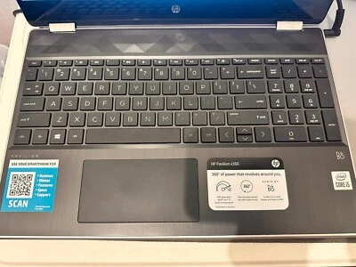 HP Pavilion x360 - 15-dq0953cl 15.6 inch (512GB, Intel Core i5 8th Gen.,... - Image 1 of 3