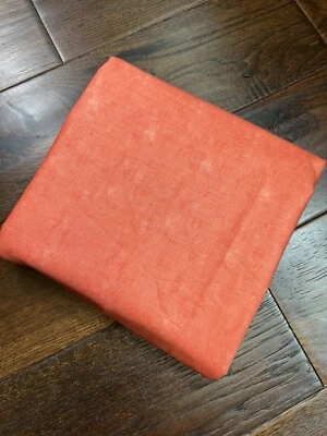 MODA Solids By Sandy Gervais- Cotton Fabric- 3 Yards Coral- Moda Basic - Image 1 of 2