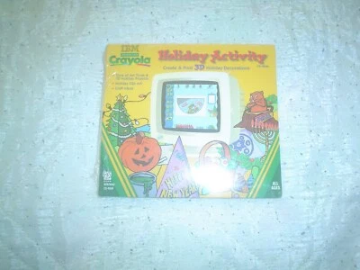 Vintage Crayola Activity CD ROM - New & Sealed - Image 1 of 2