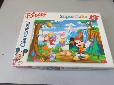 PUZZLE CLEMENTONI super color - completo di tutti i pezzi - DISNEY - 60 pezzi - Immagine 1 di 4