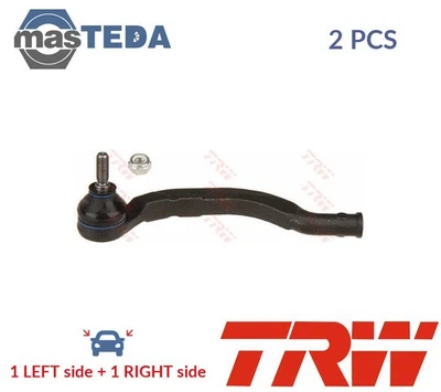 JTE986 TRACK ROD END RACK END PAIR FRONT OUTER TRW 2PCS NEW OE REPLACEMENT - Image 1 of 4