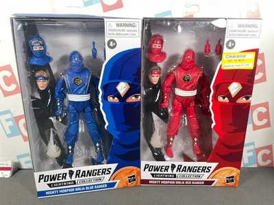 Lote de figuras Hasbro Space Power Rangers Lightning Collection Ninja azul rojo Foto 1 de 4