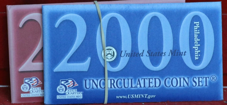 Uncirculated 2000 U.S. Mint Set P & D Mint - Image 1 of 1