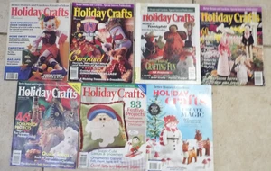 CHRISTMAS HOLIDAY CRAFT MAGAZINE-BETTER HOMES & GARDEN LOT 7 1985 1992 1994 1996 - Picture 1 of 2