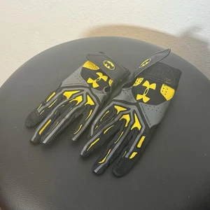 Guantes de Bateo Under Armour Juvenil Pequeño Batman 2015 De Colección En Muy Buen Estado - Imagen 1 de 4