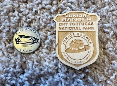 NPS Junior Ranger Badge & Token Dry Tortugas NP - Image 1 of 4