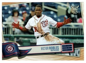 Victor Robles - Washington Nationals - 2019 Topps Big League Baseball # 183 Mint - Picture 1 of 1