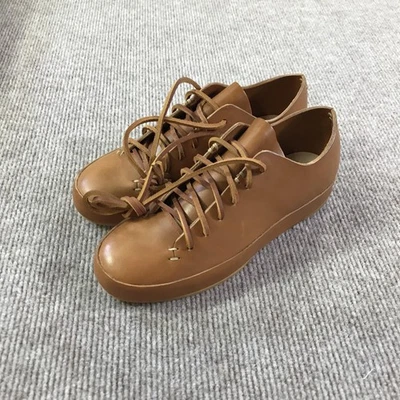 FEIT Hand Sewn Low Rubber Shoes Womens Size 36 Tan Semi-Cordovan Leather - Image 1 of 4