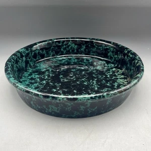 Bennington Keramik Grün Achat 10,5" Runde Backform Vermont Backformen - Bild 1 von 5