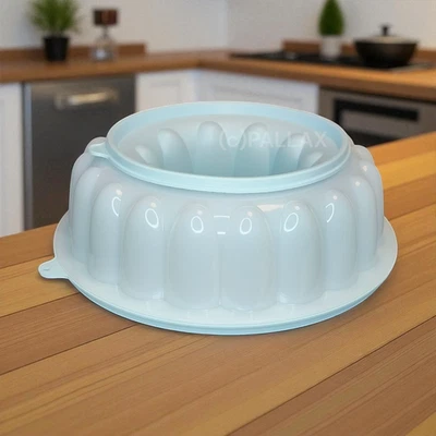 TUPPERWARE D17 SCHNEEWITTCHEN MINT PUDDING-FORM - Bild 1 von 2