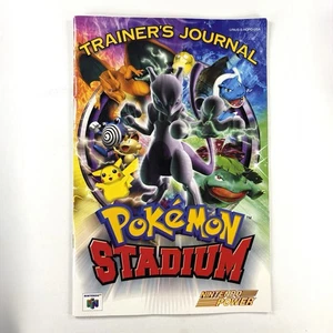 Pokemon Stadium Trainer's Journal Nintendo Power Guide Nintendo N64 RARE - Picture 1 of 5