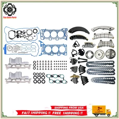 For 2009-2016 Buick Enclave DOHC Chevy Equinox 3.6L Timing Chain Head Gasket Set - Image 1 of 4