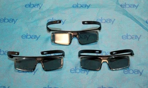 *CANTIDAD 3* Gafas 3D pasivas Sony TDG-500P plástico negro buen estado limpio - Imagen 1 de 4