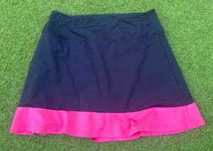 Women's Golftini Practice Round Blue and Pink Skort Skirt Size Large - Picture 1 of 3