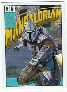 2021 STAR WARS MANDALORIAN SEASON 2 COMIC COVER ARTWORK #CC-1 - Picture 1 of 1