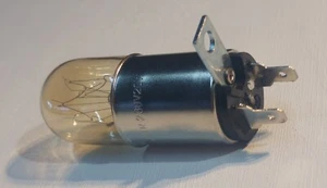 Glühbirne Lampe Glühlampe Mikrowelle Mikrowellenlampe Stecksockel 2x4,8mm Fahnen - Bild 1 von 5