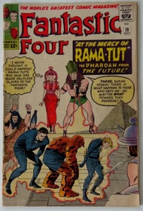 Comic Book- Fantastic Four #19 Kirby, Ayers & Lee 1963 Rama Tut - Picture 1 of 21