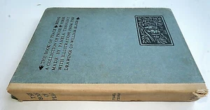 BOOK OF PEACE PAMELA TENNANT CHISWICK PRESS 1910 SIGNED BY AUTHOR Grey Fallodon - Picture 1 of 7