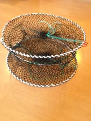 Nr.41,köderfischreuse,Alreuse,Krebsreuse,Reusen,Reuse,45x20cm,Faltreuse.Neu.Top - Bild 1 von 4