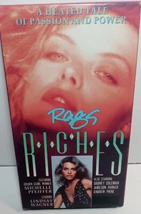 Rags To Riches (VHS, 1990) Michelle Pfeiffer, Lindsay Wagner, Dabney Coleman - Imagen 1 de 4