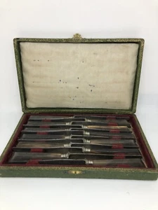 Colección francesa vintage de 12 cuchillos. - Imagen 1 de 5