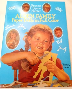 Unbenutzte Alden Family Papierpuppen in voller Farbe ~ Dover Publishing KOSTENLOSER VERSAND - Bild 1 von 3