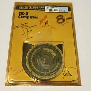 Jeppesen Flight 3.75” Computer Model CR-5 circular slide rule Open Box - Picture 1 of 4