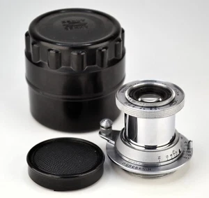 SERVICED! 1959 USSR INDUSTAR-50 TUBE COLLAPSIBLE RF LENS f3.5/50 M39 (2) - Picture 1 of 12