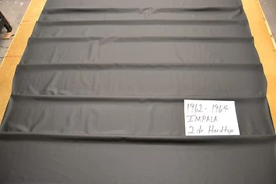 1962 62 1963 63 1964 64 CHEVROLET IMPALA 2 DOOR HARDTOP BLACK TIER HEADLINER USA - Image 1 of 2